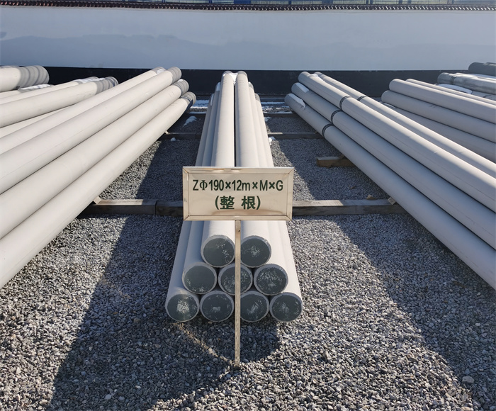金州190×12米钢筋混凝土水泥电线杆